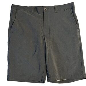 Travis‎ Matthew Shorts Gray Golf Lightweight Chino Stretch Performance Size 36